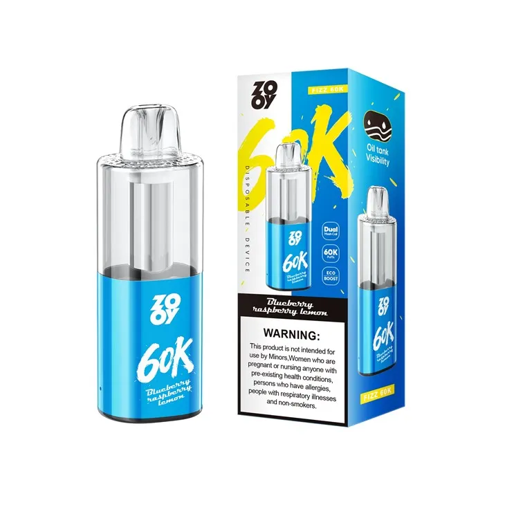 ZOOY Fizz 60K Puffs Disposable Vape